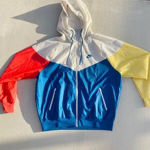 Nike Color block rare windbreaker jacket